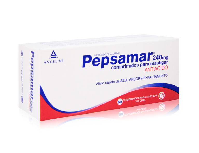 Pepsamar, 240 mg (x60 comprimidos mastigaveis)