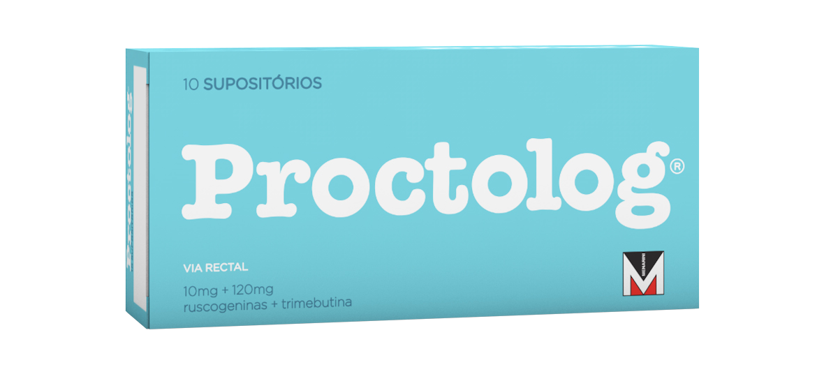 Proctolog, 120/10 mg (x10 supositórios)