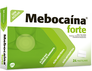 Mebocaína Forte (x24 pastilhas)