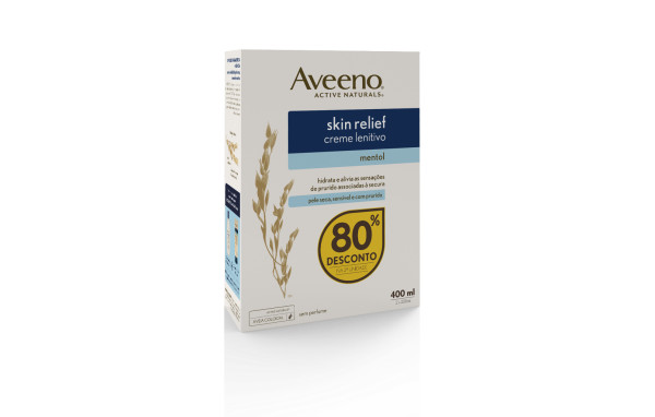 Aveeno Skin Relief Creme Mentol 200mL (x2 unidades) Promoção