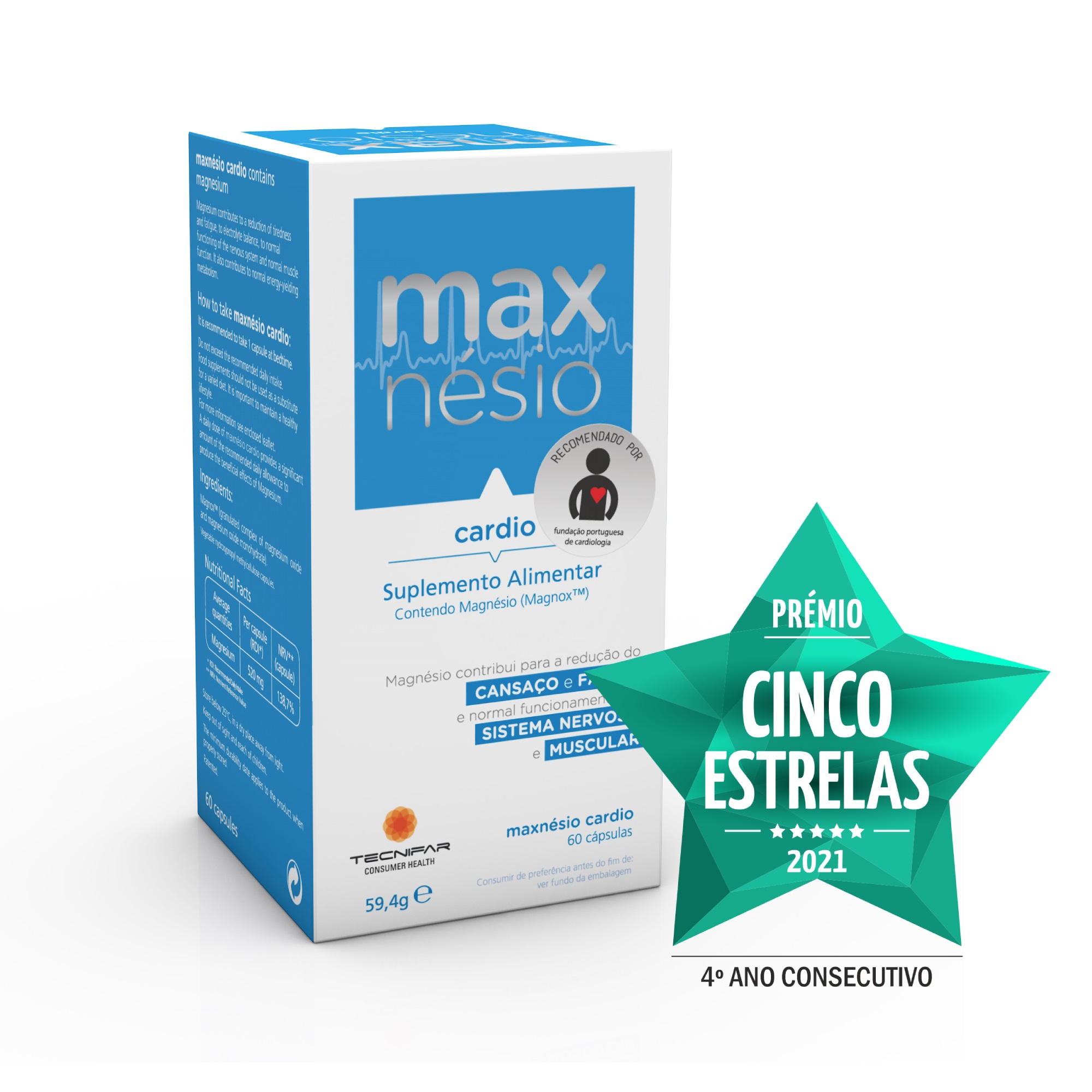 Maxnésio Cardio (x60 cápsulas)