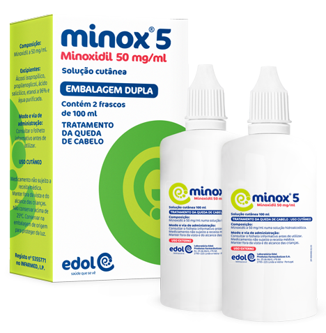 Minox 5, 50 mg/ml solução cutânea (x2 unidades)