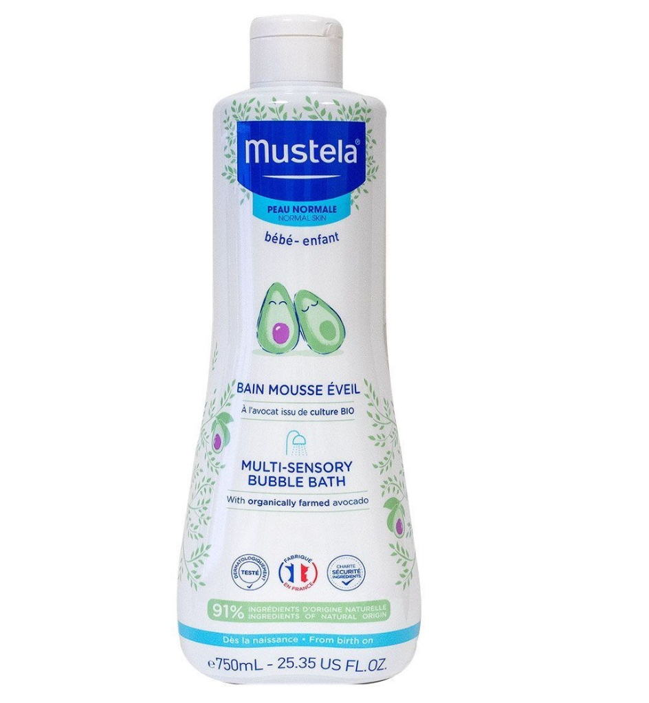 Mustela Bebe Espuma Banho Multi Sensorial - 750ml