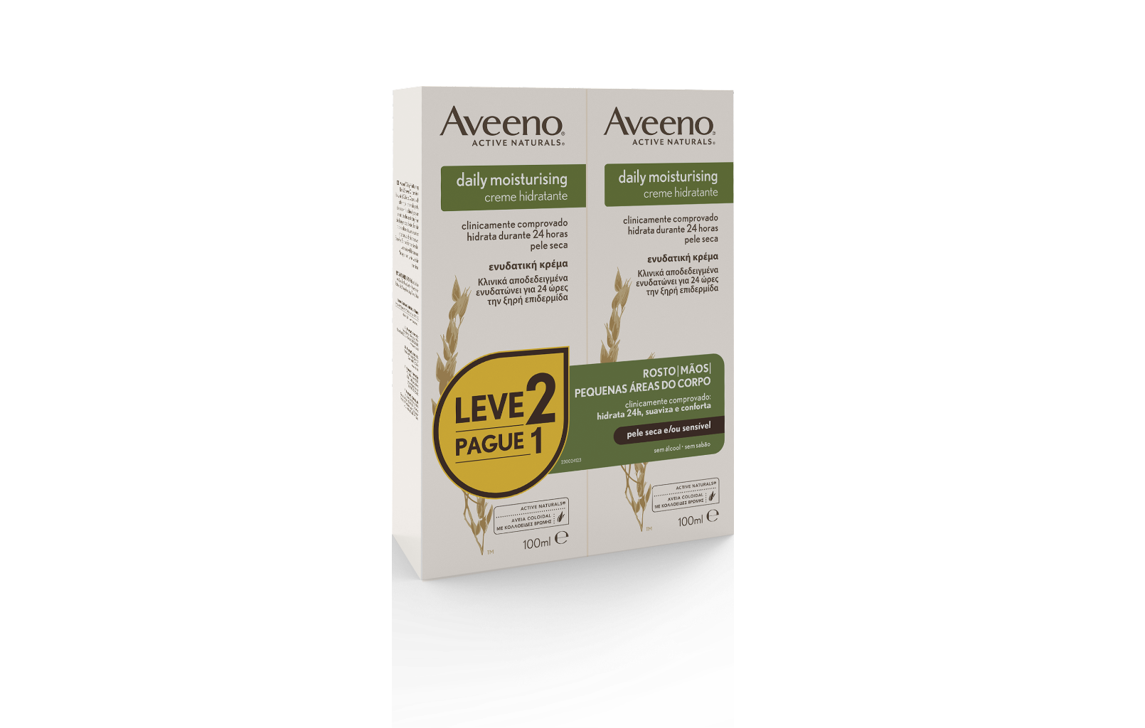 Aveeno Cream  - 100ml (x2 unidades) Promoção