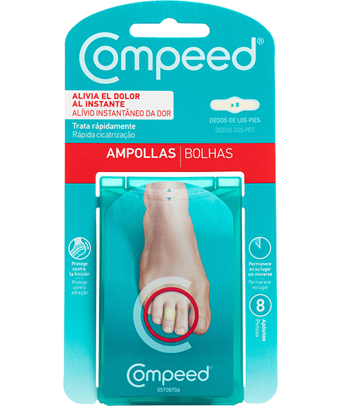 Compeed Penso Bolhas Dedos Pés (x8 unidades)