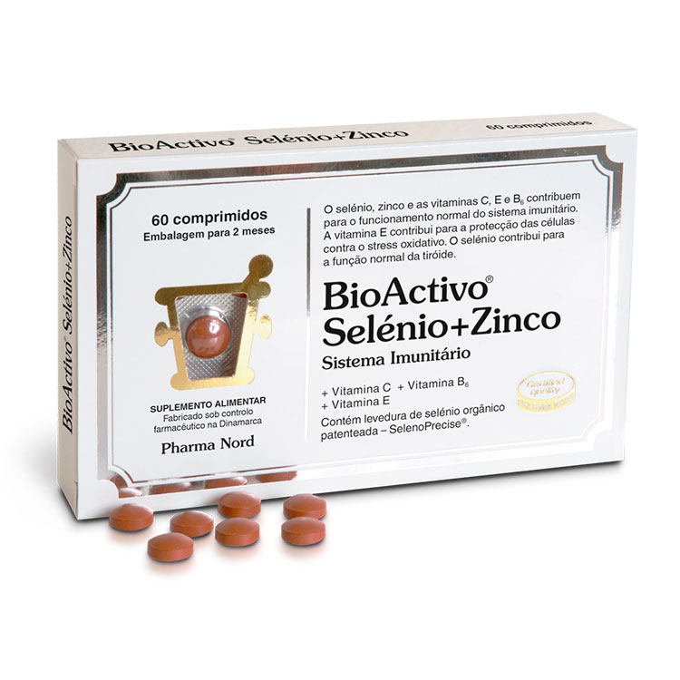 Bioactivo Selénio + Zinco  (x60 comprimidos)