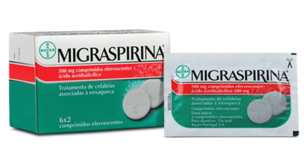 Migraspirina, 500 mg (x12 comprimidos efervescentes)
