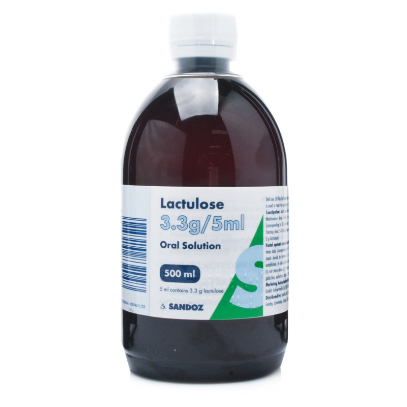 Lactulose Sandoz MG, 670 mg/mL solução oral - 200ml