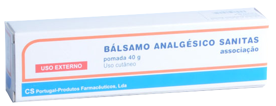 Bálsamo Analgésico Sanitas pomada - 40g