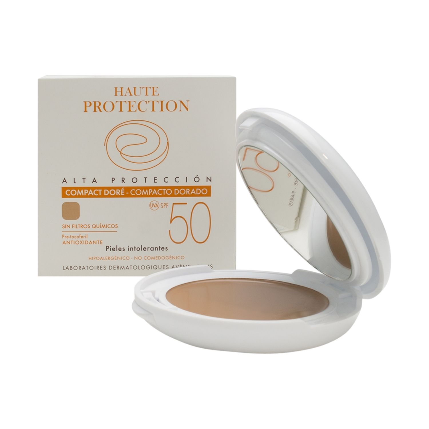 Avène Solar Compacto SPF50_ Dourado - 10g