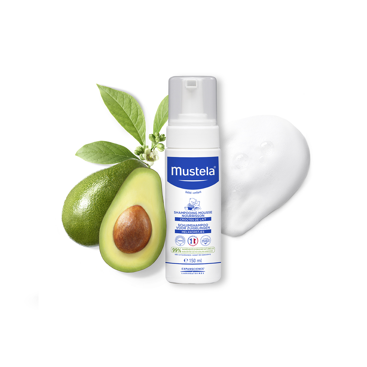 Mustela Bebé Champô Recém Nascido - 150ml