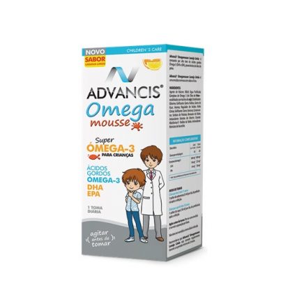 Advancis Omega Mousse Emulsão_ Laranja/Lima - 100ml
