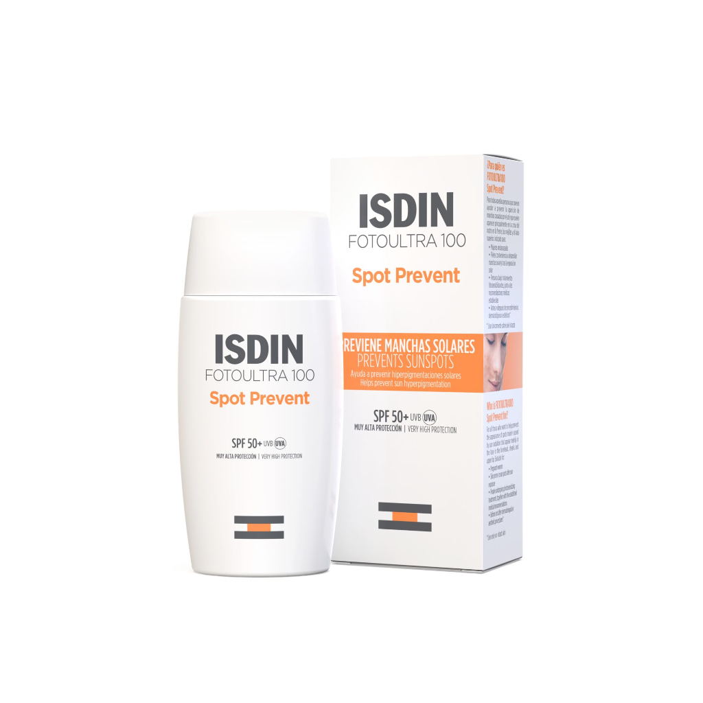 ISDIN FotoUltra SPOT PREVENT SPF50+ 50ML - Protetor solar para evitar manchas solares