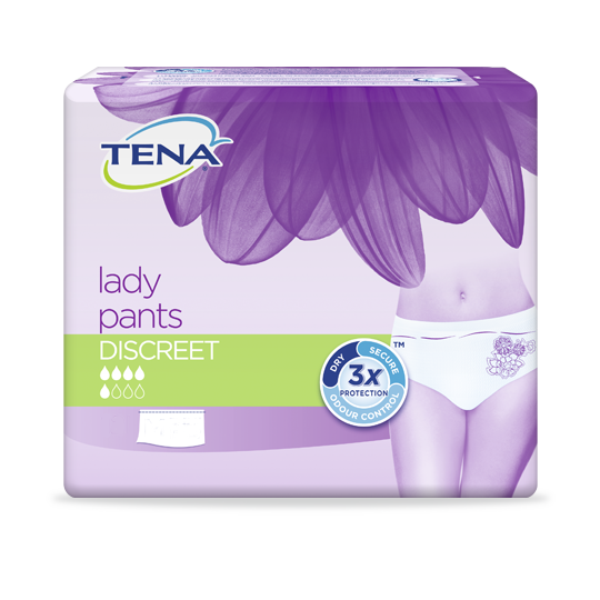 Tena Lady Protect Underwear Cueca Discreta_Tamanho L (x10 unidades)