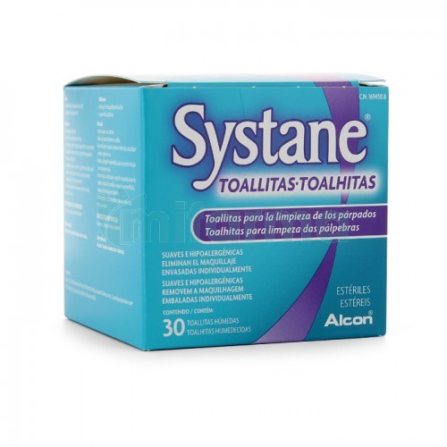 Systane  Removedor Maquilhagem Olhos (x30 toalhitas)