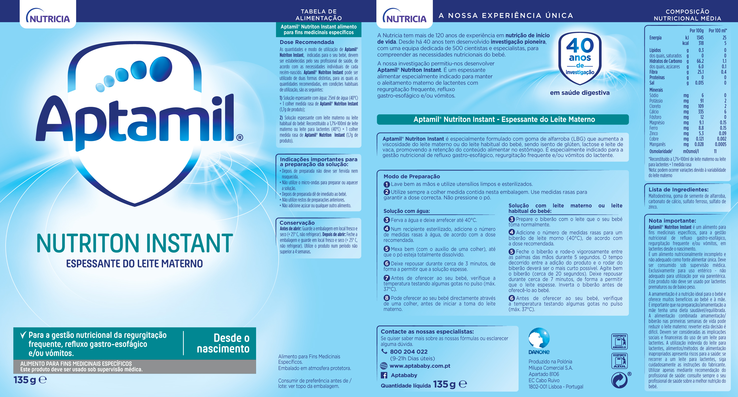 Nutriton Espessante Alimentar - 135g