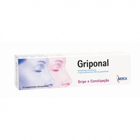 Griponal, 4/ 500 mg (x20 comprimidos efervescentes)