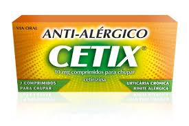 Cetix, 10 mg (x7 comprimidos chupar)
