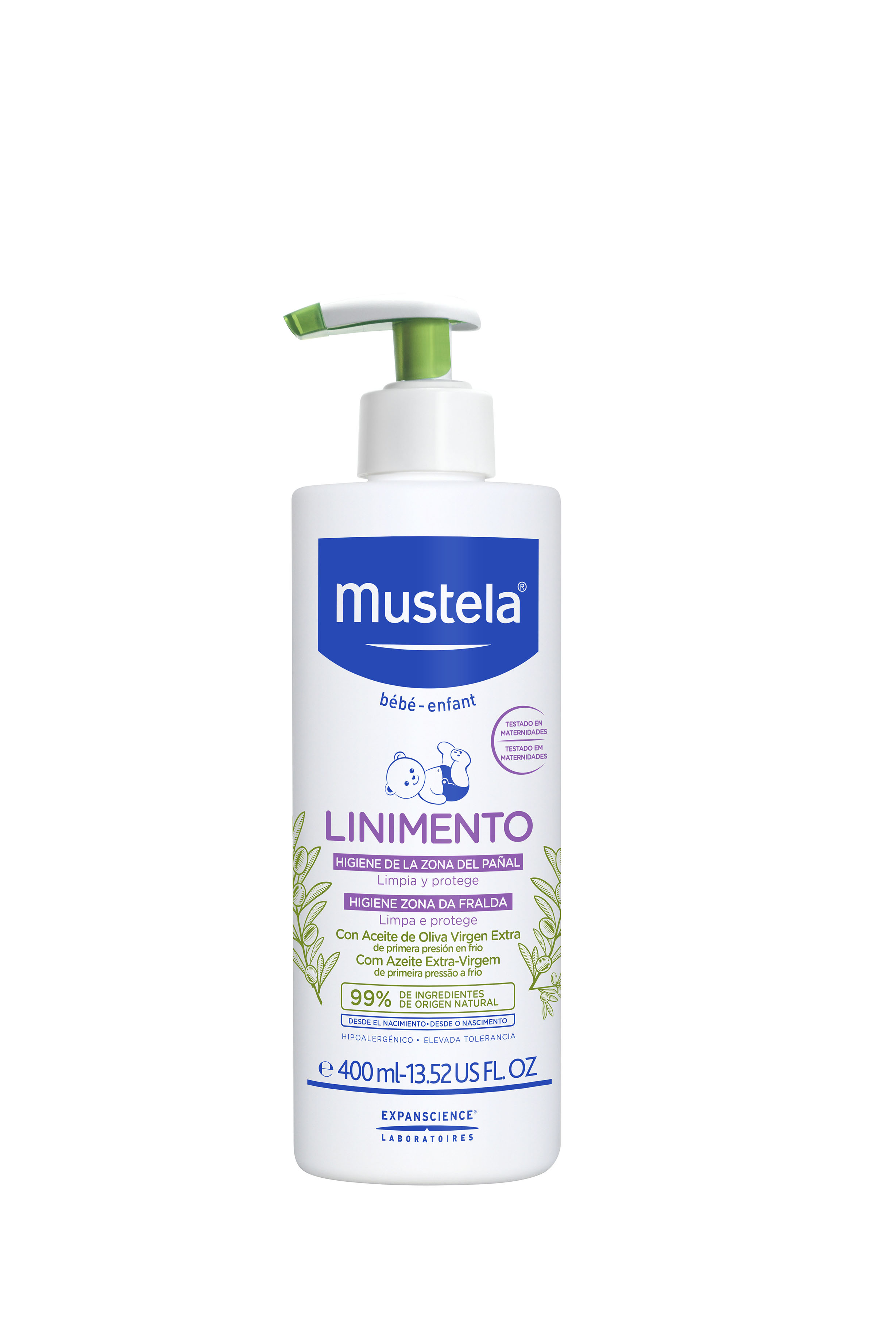 Mustela Linimento Higiene Zona Fralda - 400ml