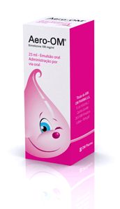 Aero-OM, 105 mg/ml emulsão oral gotas - 25ml