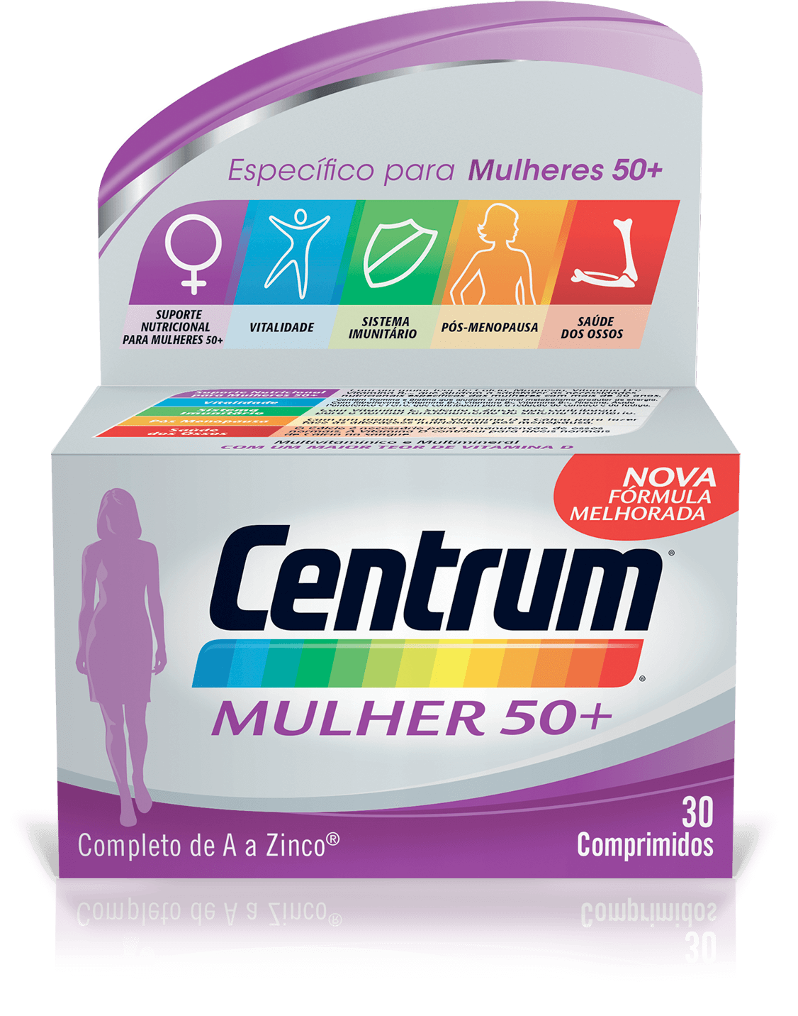 Centrum Mulher 50+ (x30 comprimidos)