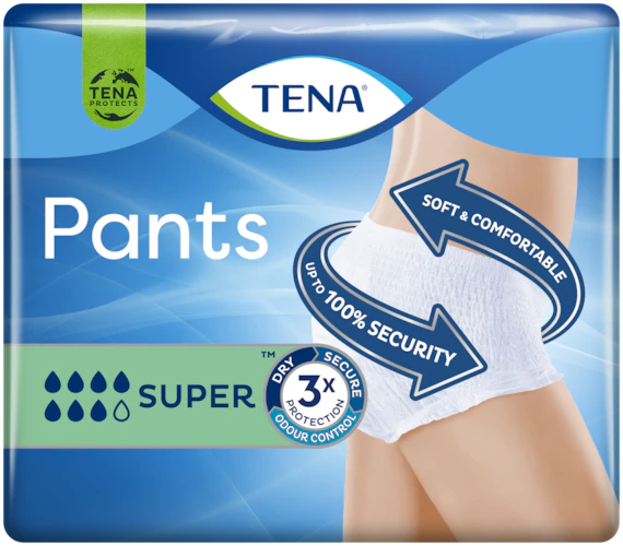 Tena Pants Super Cuecas _Tamanho L (x12 unidades)