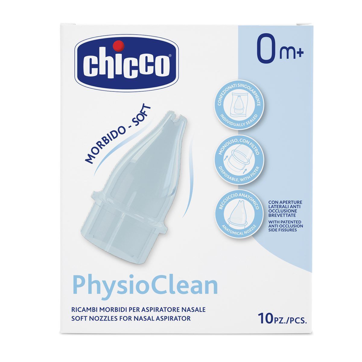 Chicco Recargas Physioclean (x10 unidades)