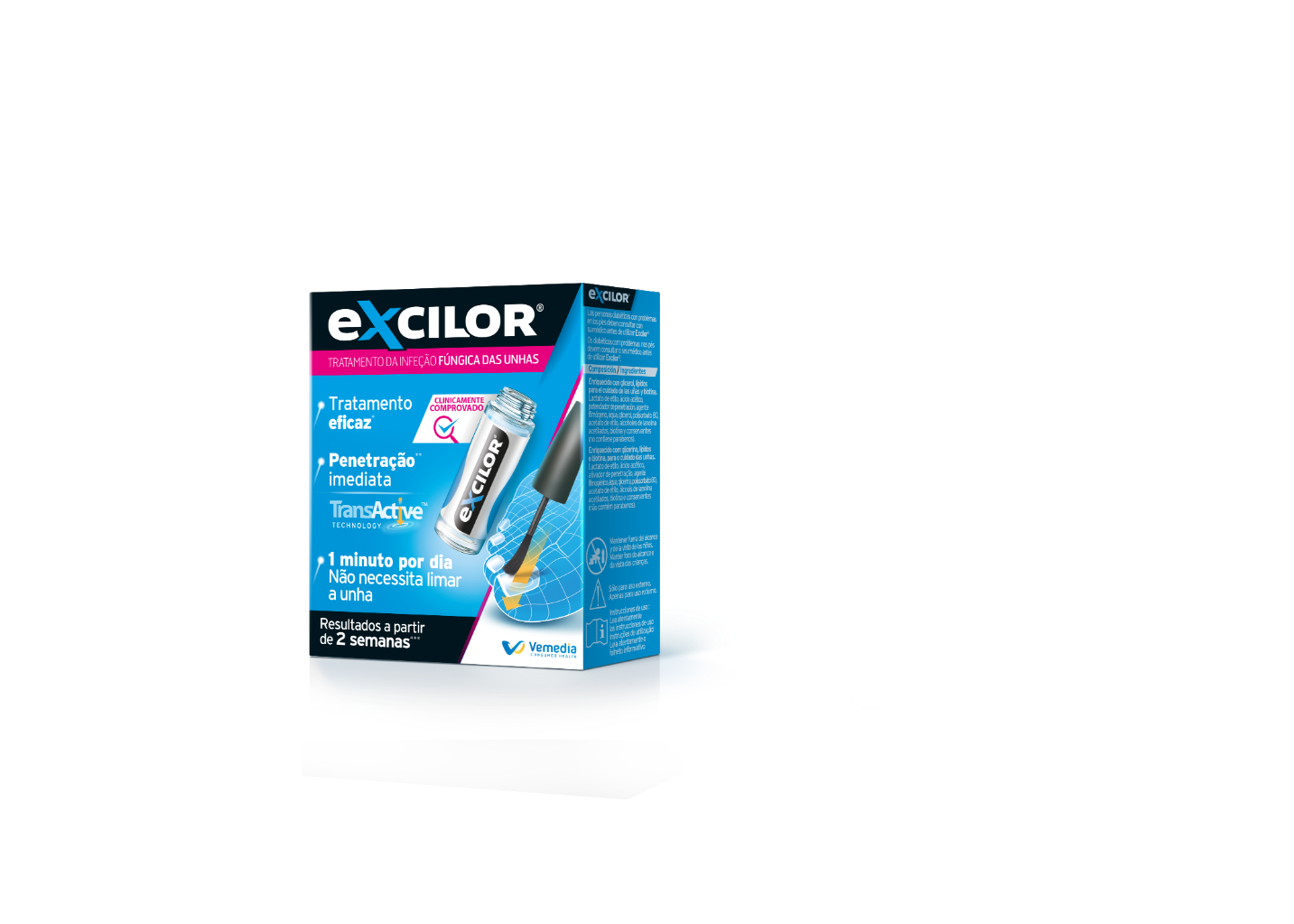 Excilor Solução Fúngica Unhas - 3,3ml