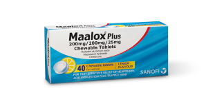 Maalox Plus (x40 comprimidos mastigaveis)