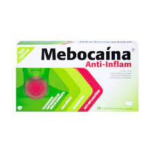 Mebocaína Anti-Inflamatória, 3/1,2 mg (x30 comprimidos chupar)