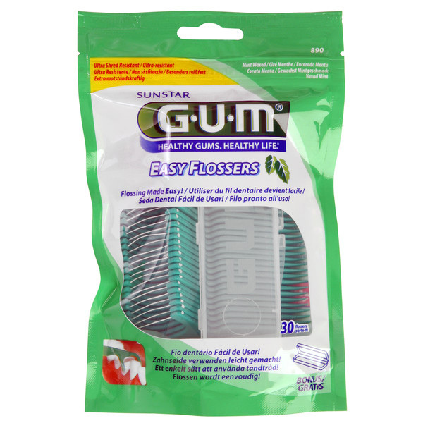 Gum Easy Flossers 890 (x30 unidades)