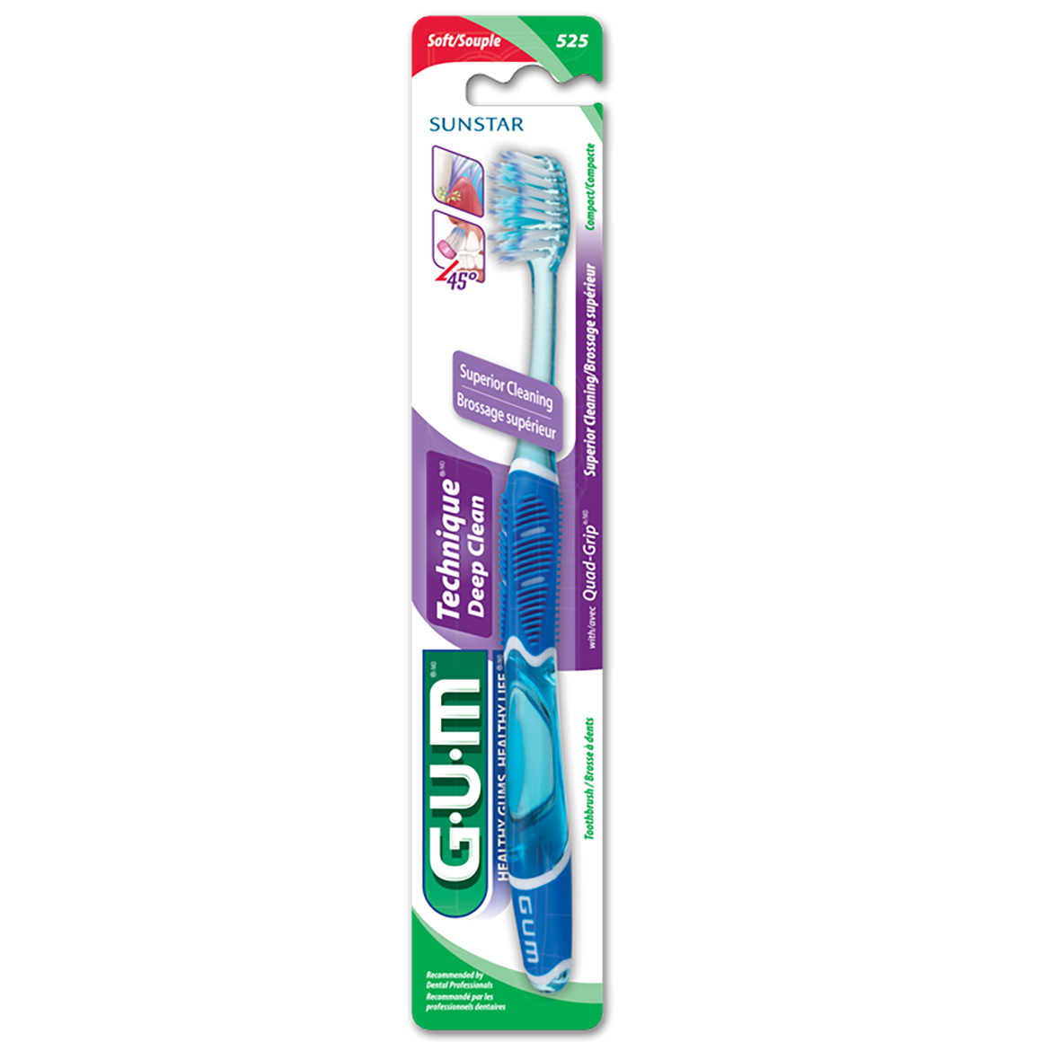Gum Technique Pro Escova Dentes 525 Compact_ Suave