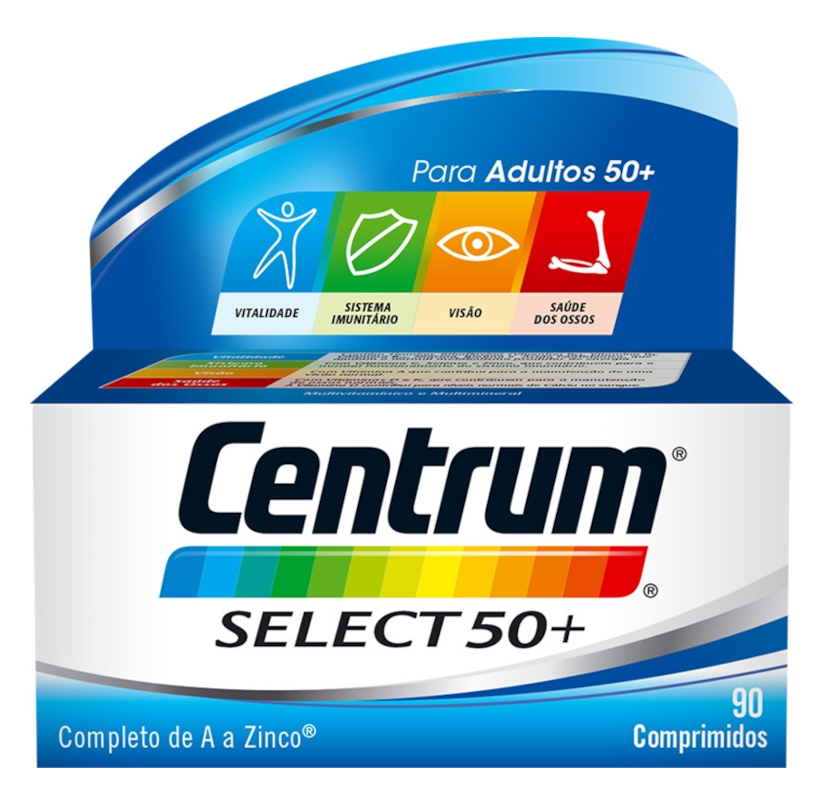 Centrum Select 50+ (x90  Comprimidos Revestidos)