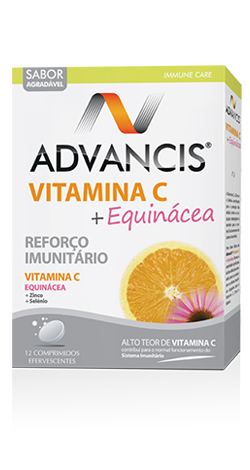 Advancis Vitamina C + Equinácea  (x12 comprimidos efervescentes)