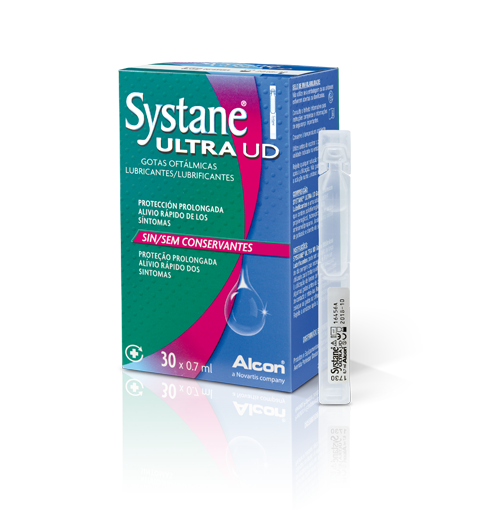 Systane Ultra Unidoses Gotas Oftálmica Lubrificantes - 0,7ml (x30 unidades)