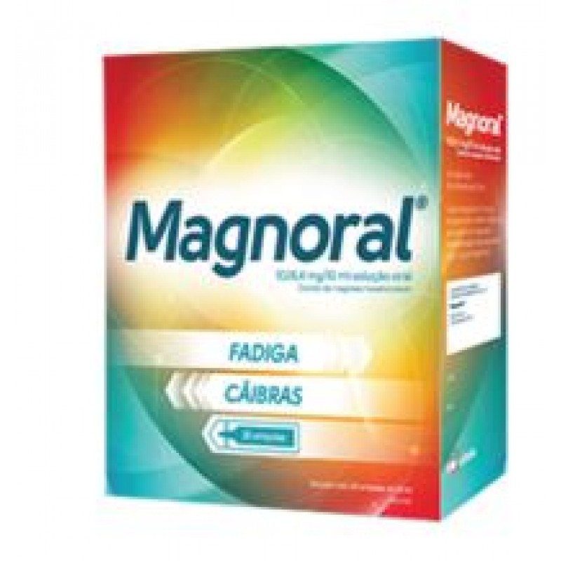 Magnoral 1028,4 mg/10 ml solução oral X 20 ampolas