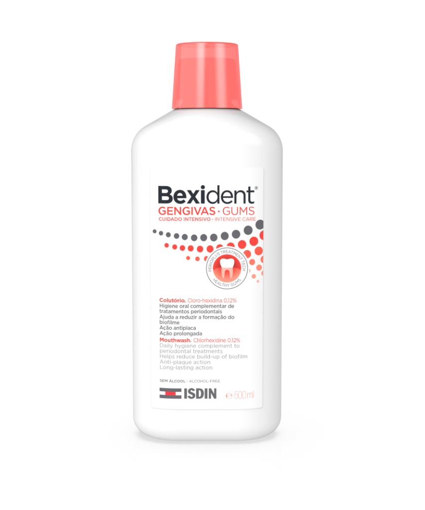 ISDIN Bexident Gengivas Cuidado Intensivo 500ML - Colutório com cloro-hexidina
