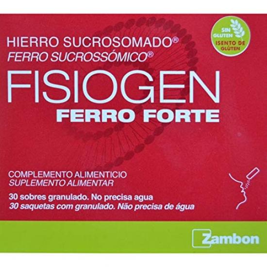 Fisiogen Ferro Forte Saquetas Granulado (x30 unidades)