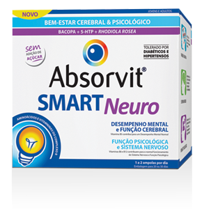 Absorvit Smart Neuro Ampolas - 10ml (x30 unidades)