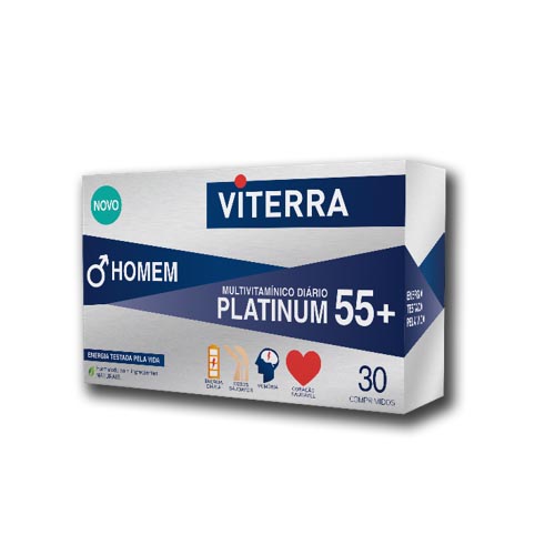 Viterra Homem Platinum 55+ Comprimidos (x30 unidades)
