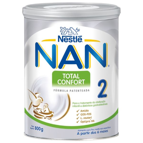 NAN Total Confort 2 Leite Transição - 800g