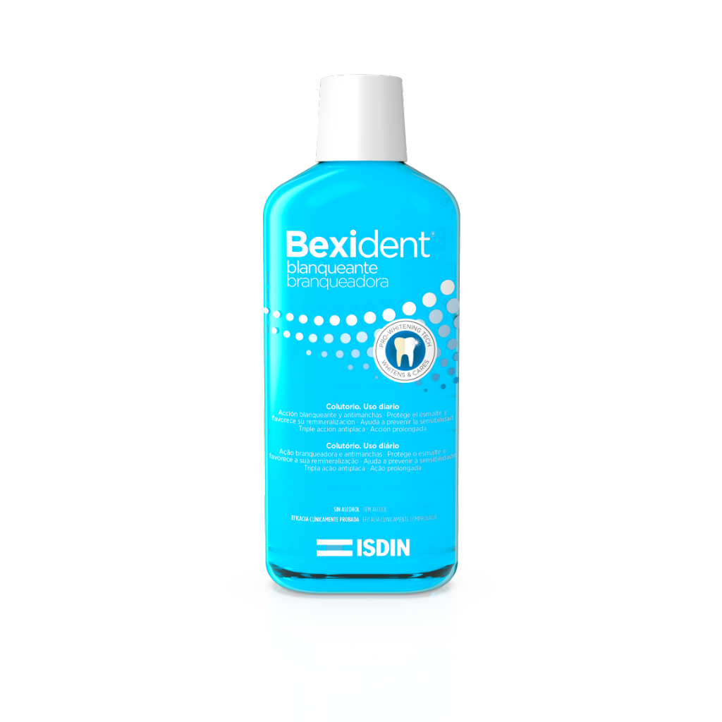 ISDIN Bexident Branqueador Colutório 500ML - Colutório com ação branqueadora