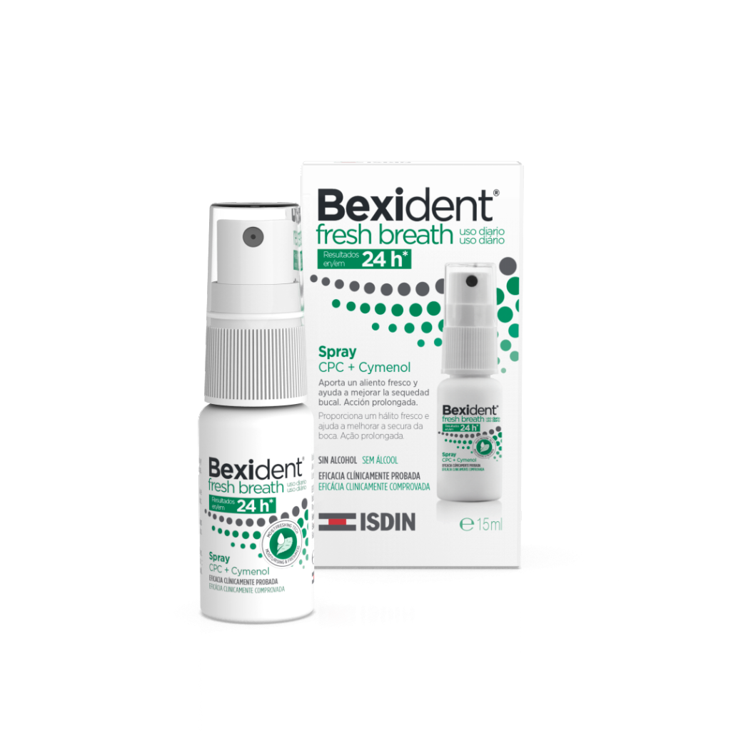 ISDIN Bexident Fresh Breath 15ML - Spray de uso diário para hálito fresco