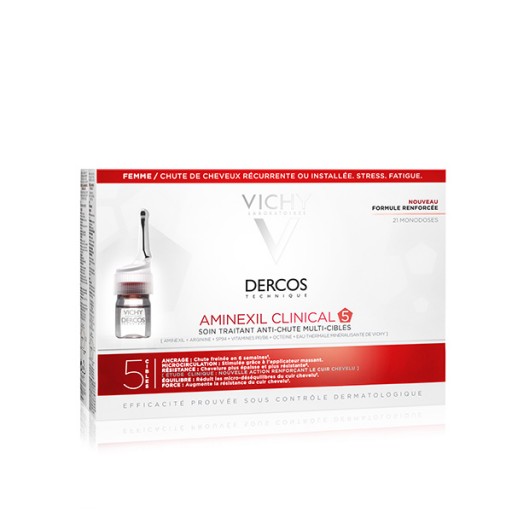 Dercos Aminexil Clinical Mulher Ampolas (x21 unidades)