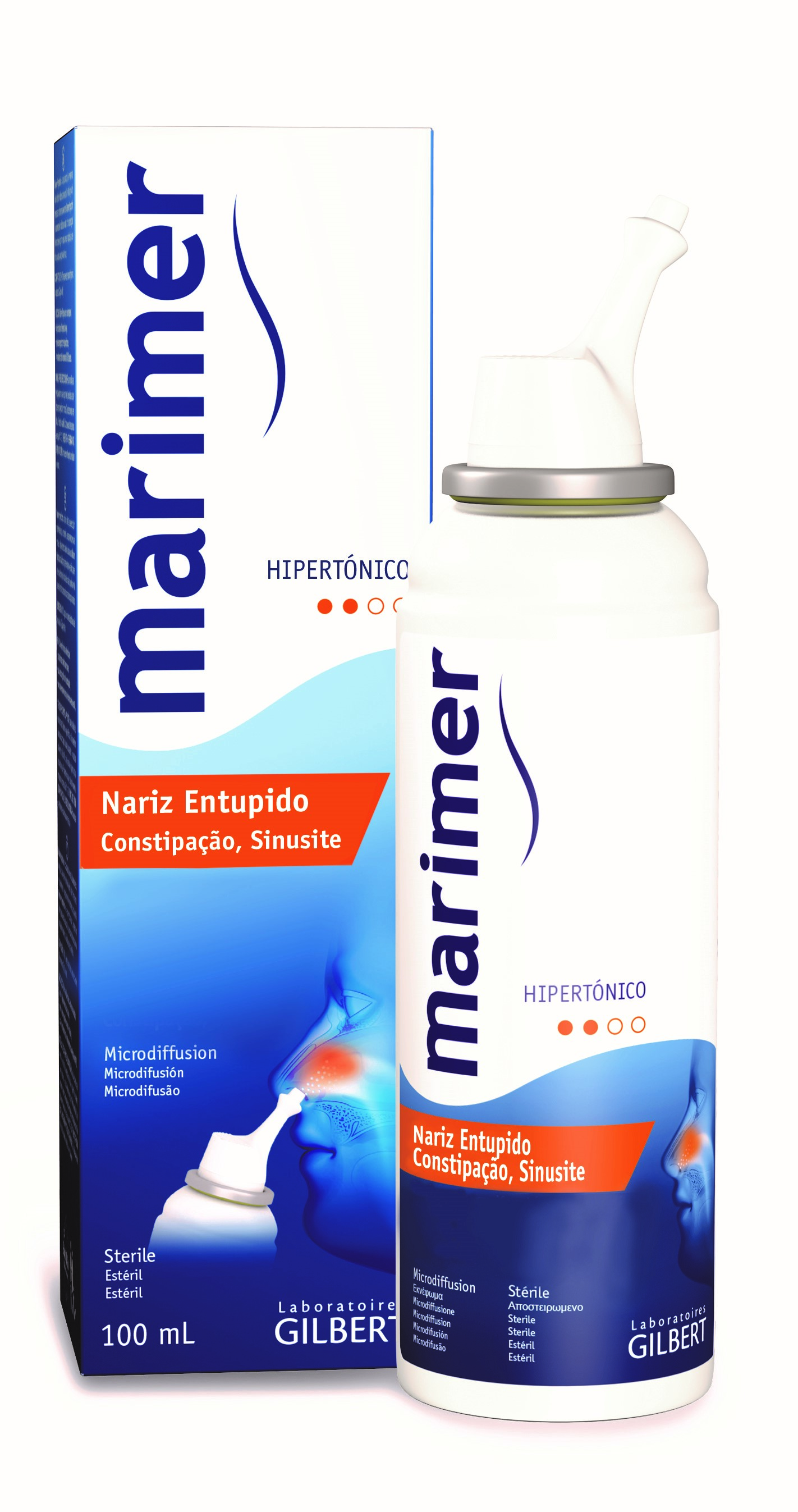 Marimer Hipertónico Água Mar - 100ml