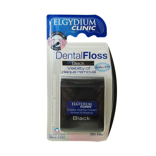 Elgydium  Fio Dentário Black - 50m