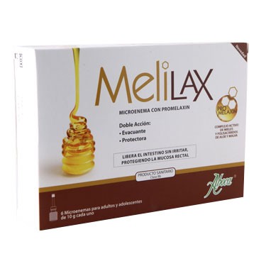 Melilax Adulto Micro Clister - 10g (x6 unidades)