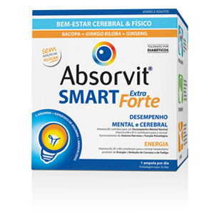 Absorvit Smart Ampolas Extra Forte - 10ml (x20 unidades)