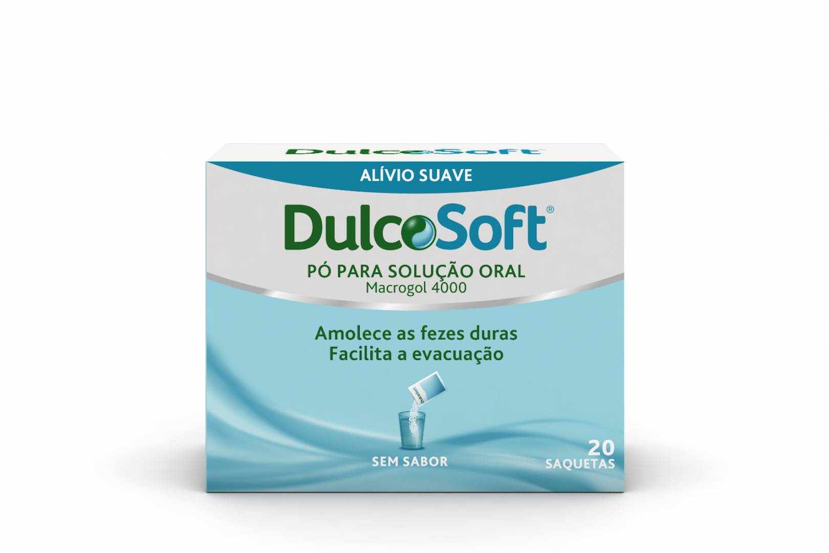 Dulcosoft Pó Solução Oral Saquetas - 10g (x20 unidades)