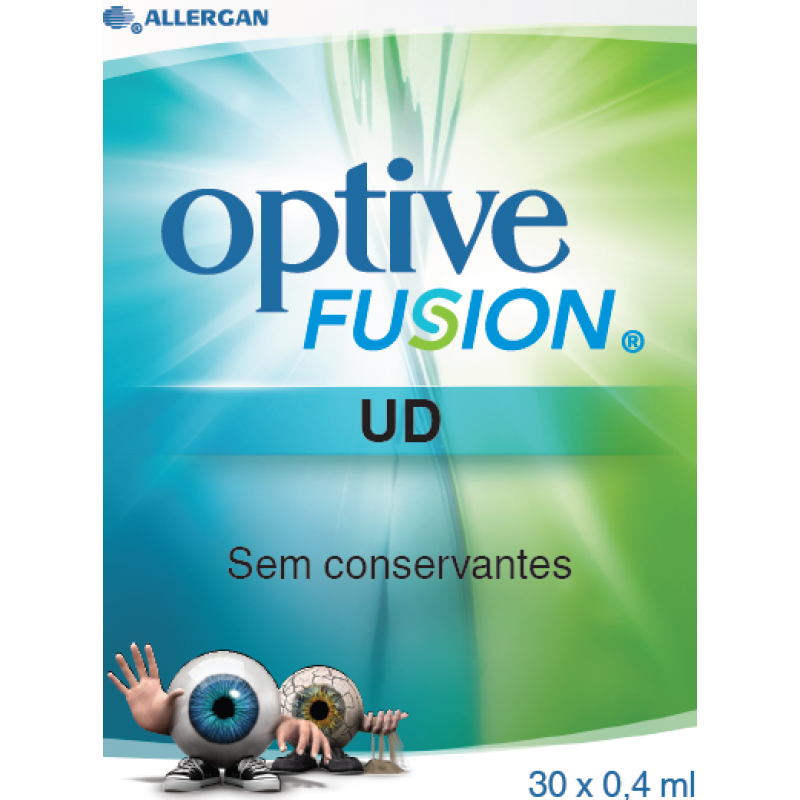 Optive Fusion Unidose Solução  Ocular - 0,4ml (x30 unidades)
